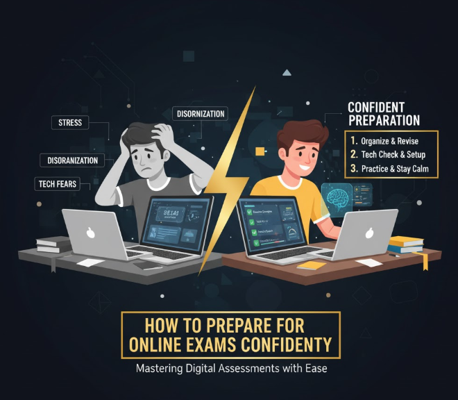How to Prepare for Online Exams Confidently